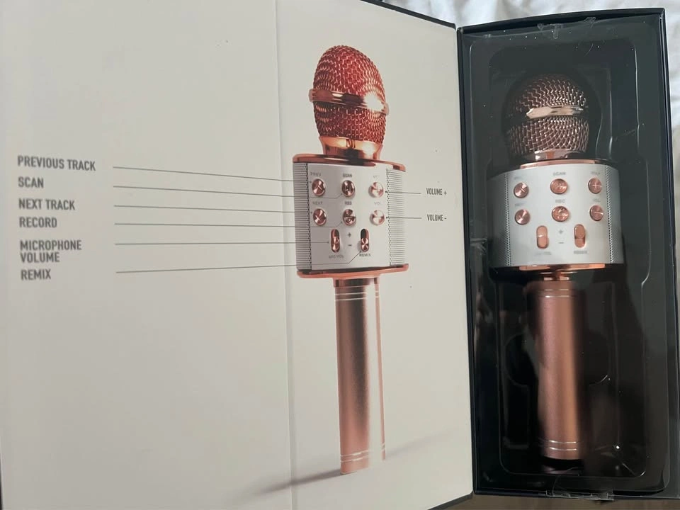 iJoy OPEN MIC Wireless Bluetooth Karaoke Microphone & Speaker - photo 3
