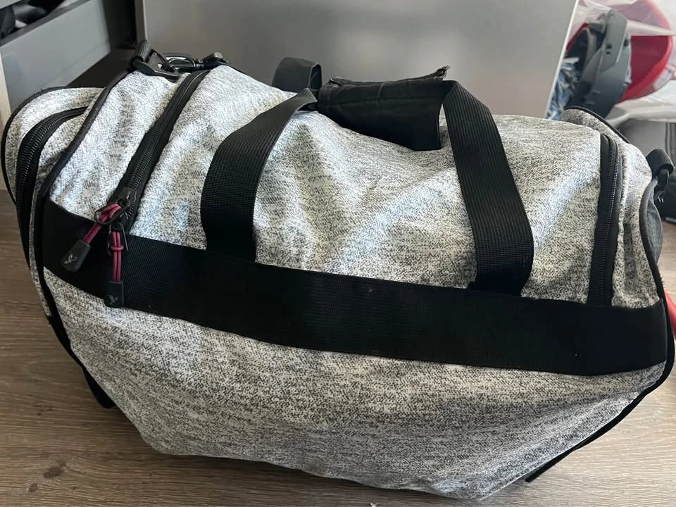Sleek Heather Gray Gym & Travel Duffel Bag - photo 2