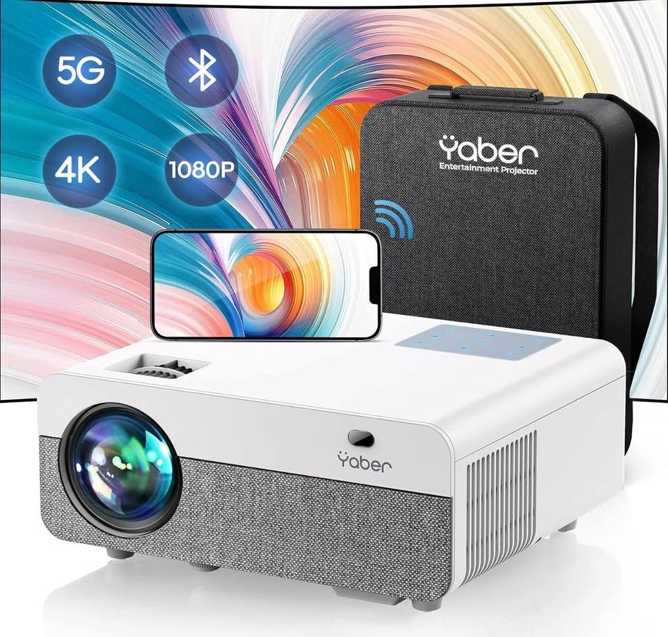 YABER Pro Y9 1080P/4K Home Theater Projector Bundle - photo 2