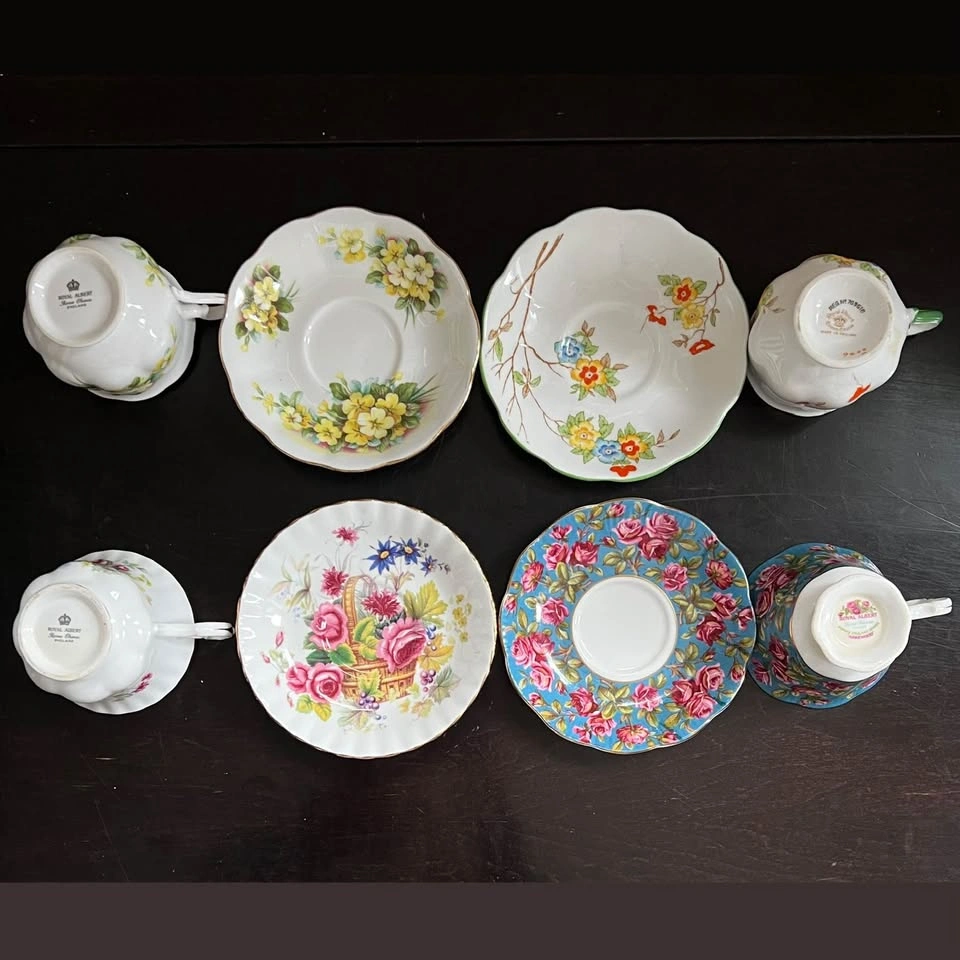 Royal Albert England Tea cups and saucers sets / Bone China - photo 4