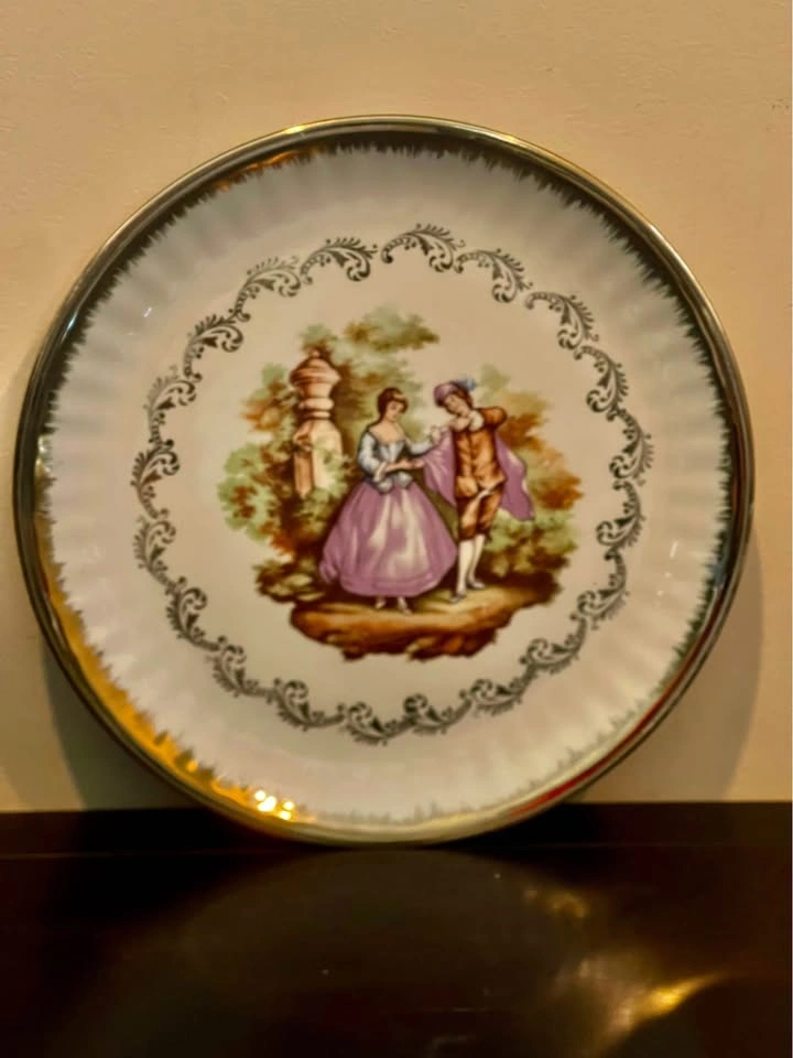 Bavaria porzellan courting coupe plate wall decor - photo 5