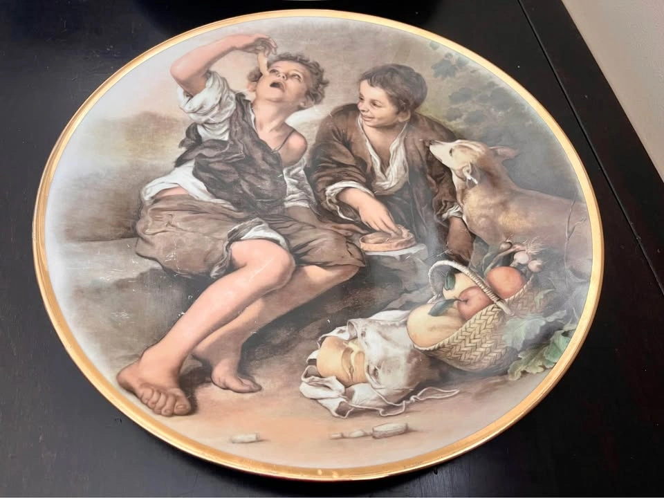 Bavaria German Vintage Large wall plates porcelain 11 3/4” Each - photo 2