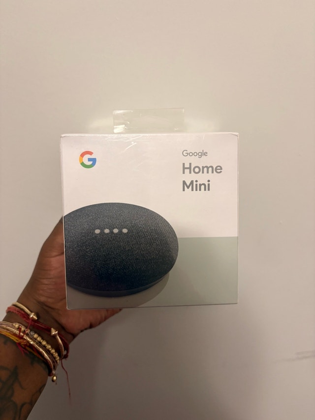 Google Home Mini Smart Speaker (Brand New, Sealed)