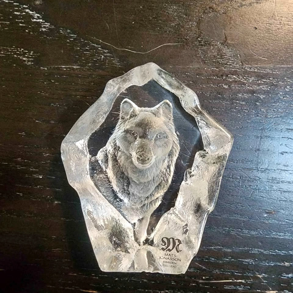 Open to offers Mats Jonasson Lead Crystal Figures