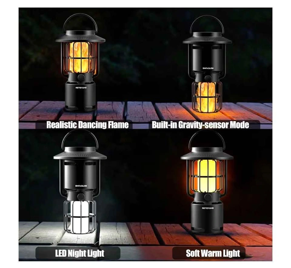 Waterproof Bluetooth Outdoor Speakers 10W Portable LED Flame - photo 3