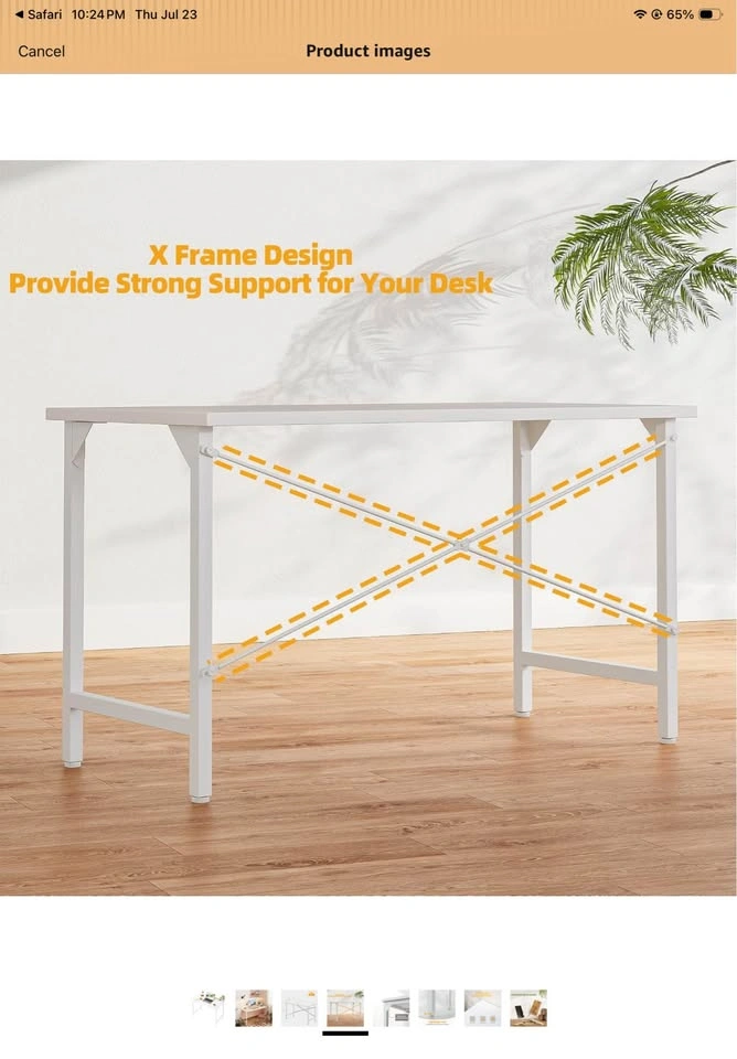 32" Home Office Desk | Modern Computer & Writing Desk - photo 3