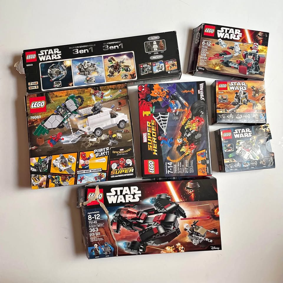 Lego Bundle – 7 Open Boxes (Read Description)