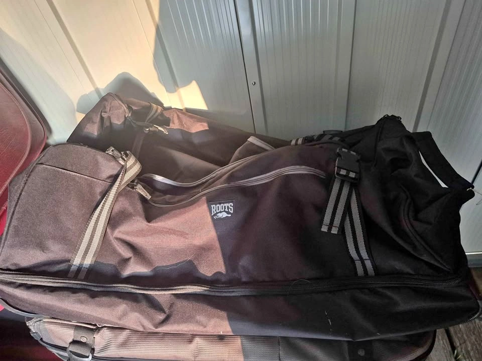 Roots 30-inch wheeled duffel