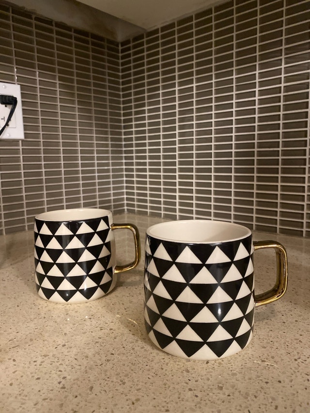 Geometric Triangle Mugs - photo 3