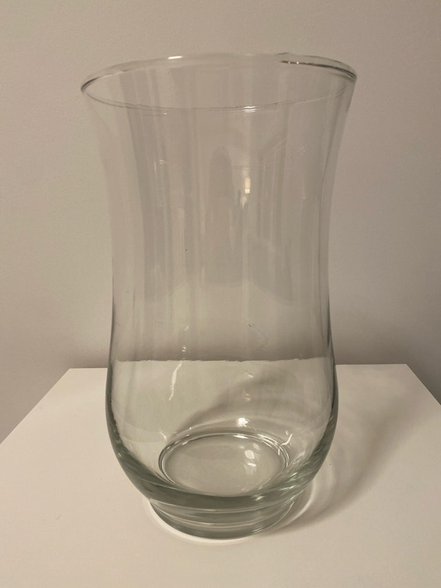 Clear Glass Vase