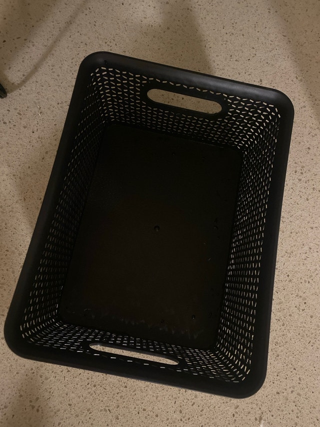 Black Storage Basket - photo 2