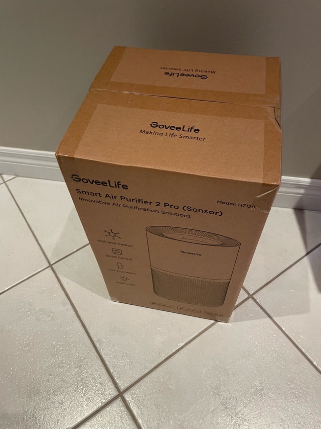 GoveeLife Smart Air Purifier Pro 2 (Sensor) BNIB - photo 3