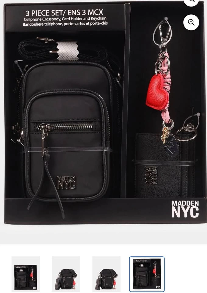 Madden NYC 3-Piece Cellphone Crossbody Set - photo 4