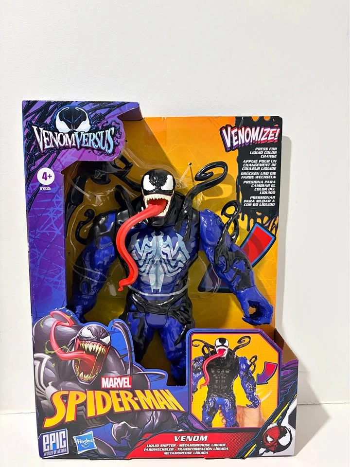 Marvel Spider-Man Epic World of Action Venom Liquid Shifter