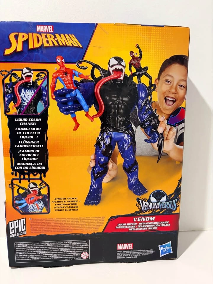 Marvel Spider-Man Epic World of Action Venom Liquid Shifter - photo 2