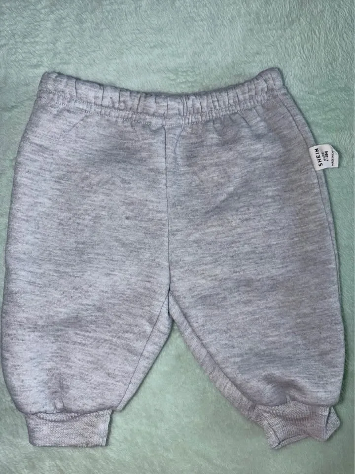 Shein Baby Joggers 3 pack size 1-3m baby clothes - photo 5