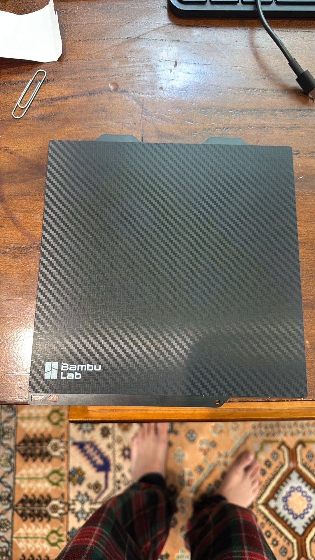 Carbon fiber plate