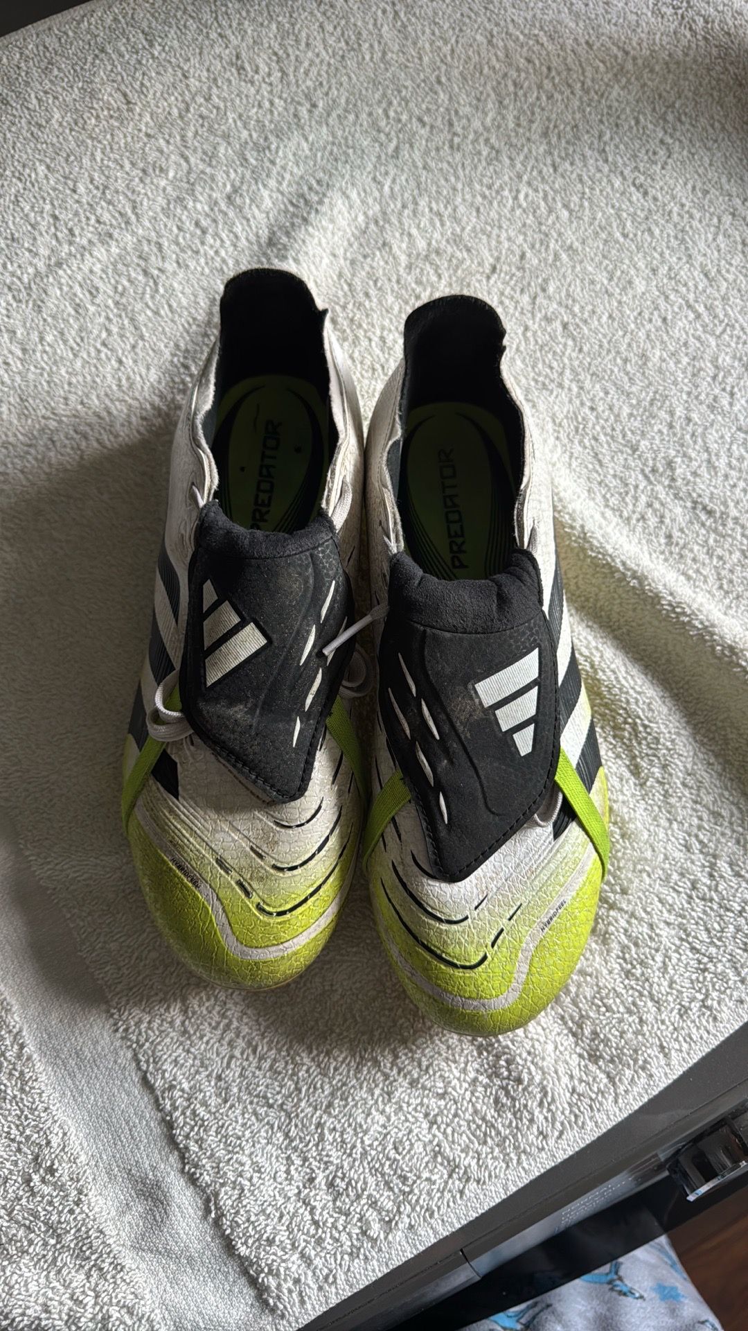 Adidas predator league fold-over tongue firm/multi-ground cleats
