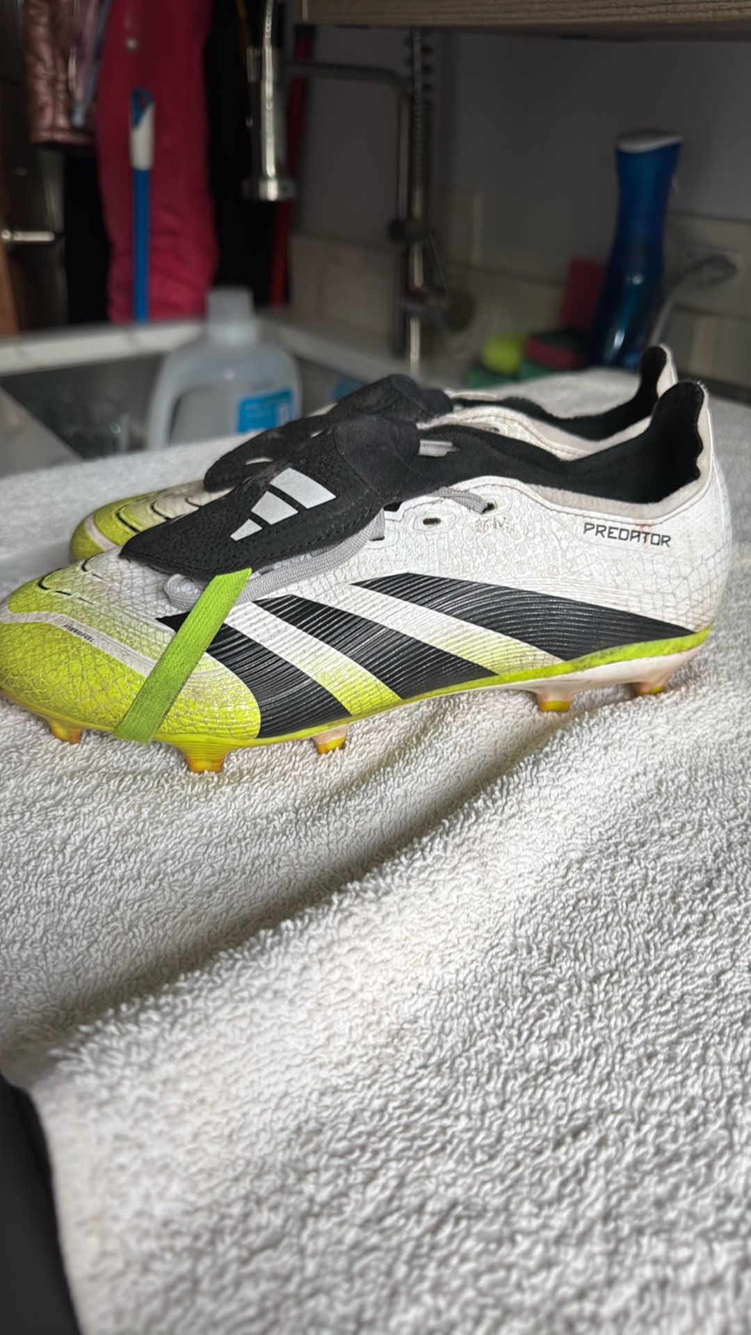 Adidas predator league fold-over tongue firm/multi-ground cleats - photo 2