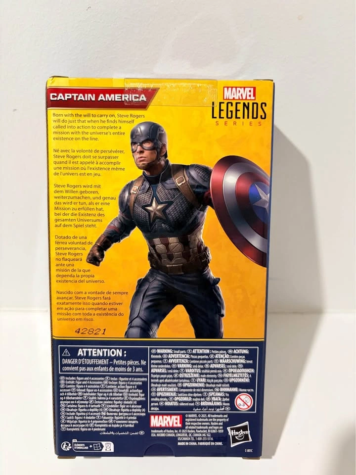 Hasbro Marvel Legends Series Captain America Action Figure - photo 2