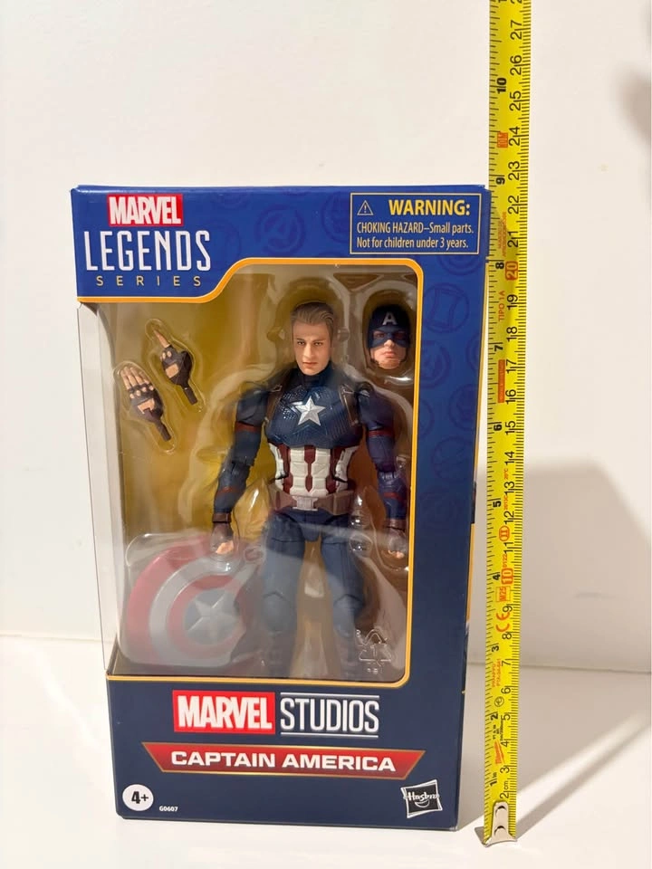 Hasbro Marvel Legends Series Captain America Action Figure - photo 5