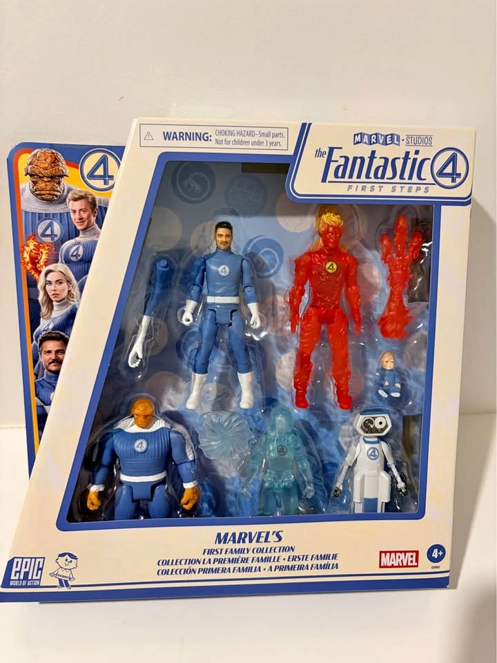 Marvel Studios Fantastic 4 First Steps Action Figure Set