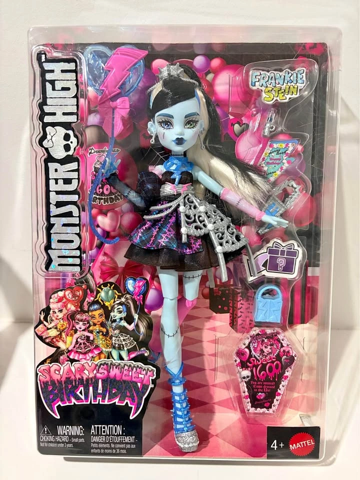 Monster High Frankie Stein Scary Sweet Birthday Doll