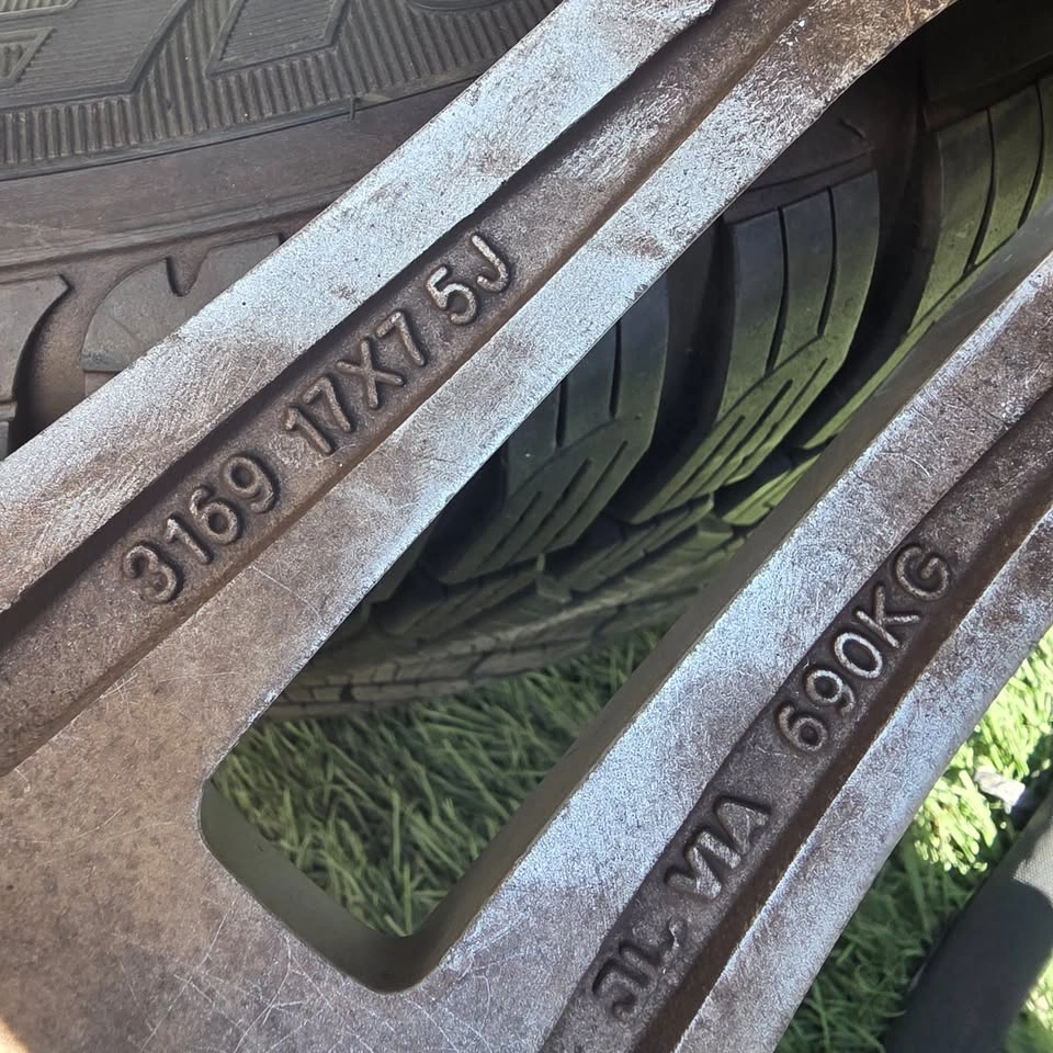 Two 17 inch Alloy rims 5x112 - photo 5