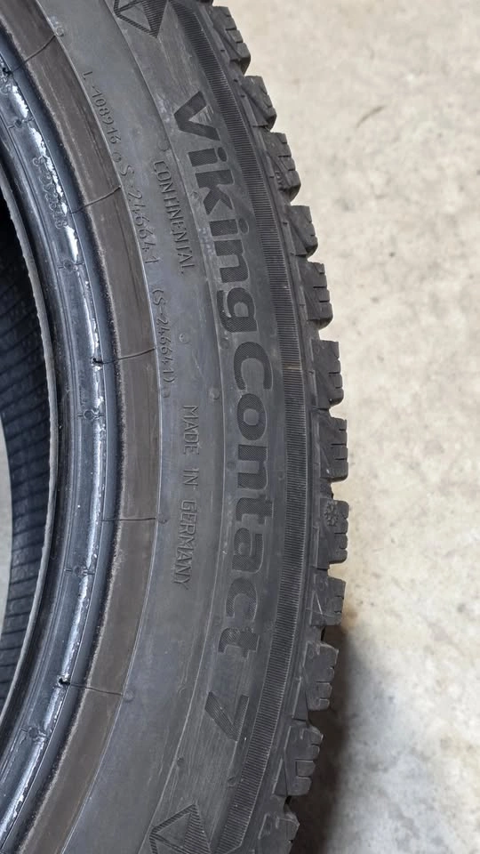 2 tires only 225/45/18 Continental winter tires - photo 3