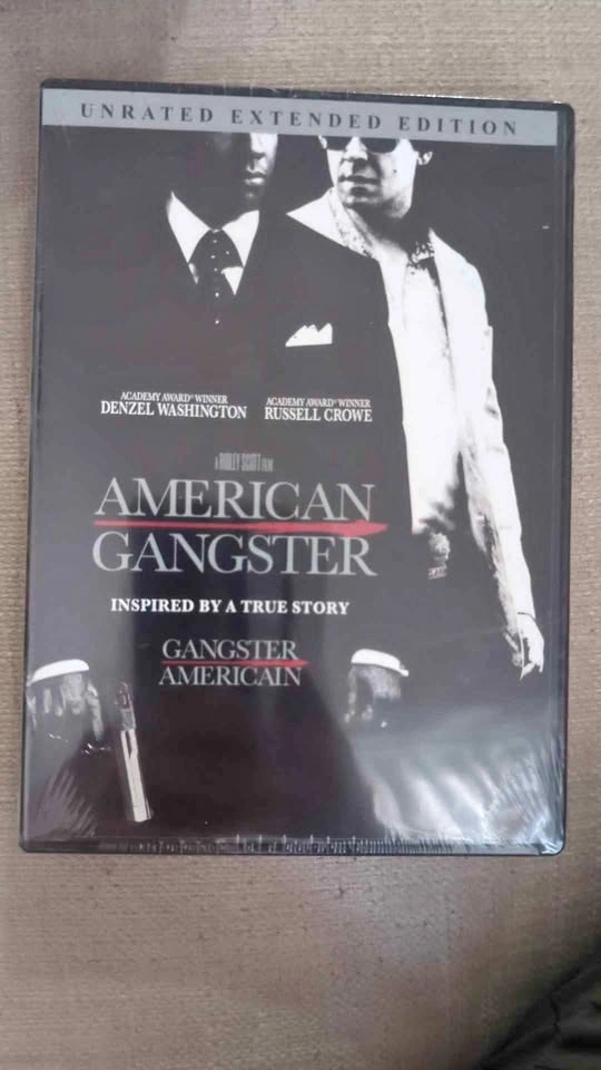 American Gangster DVD Unrated Extended Edition