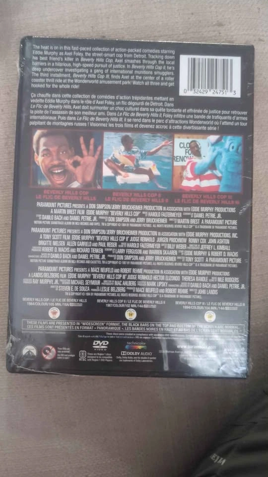 Beverly Hills Cop 3-Movie Collection DVD - photo 2