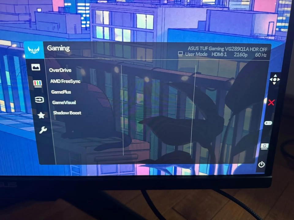 ASUS TUF Gaming VG289Q1A 4K Monitor - photo 3