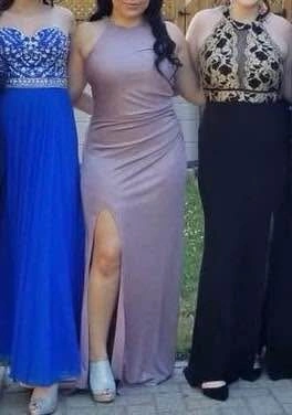 Purple/mauve formal dress - photo 2