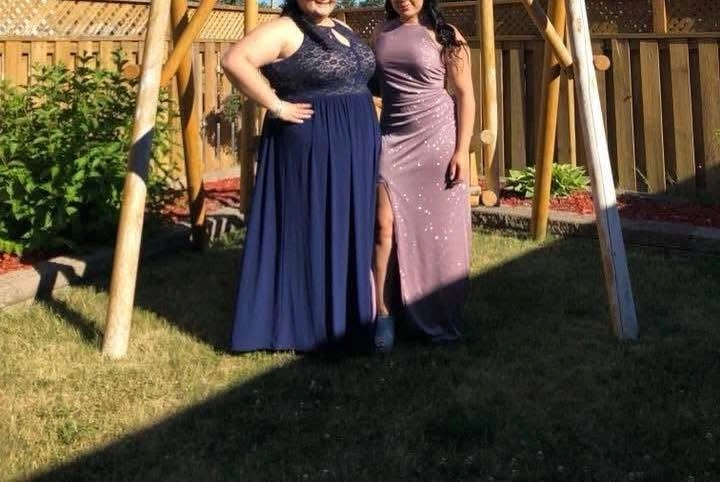 Purple/mauve formal dress - photo 3
