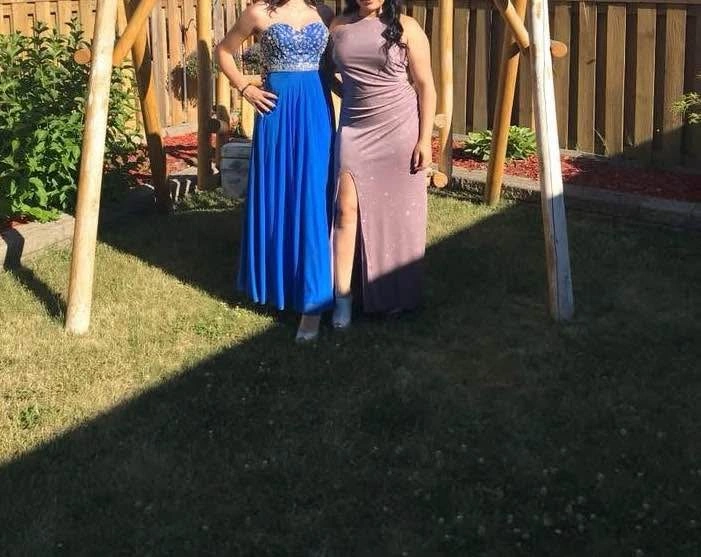 Purple/mauve formal dress - photo 4