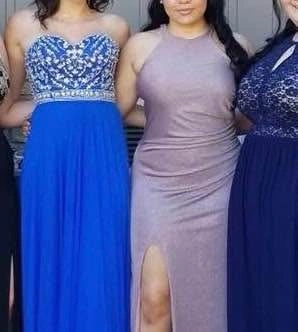 Purple/mauve formal dress - photo 5