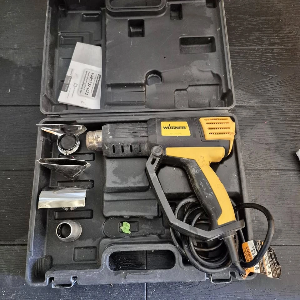 Wagner HT4500 1500W Heat Gun Kit - Case + 4 Nozzles