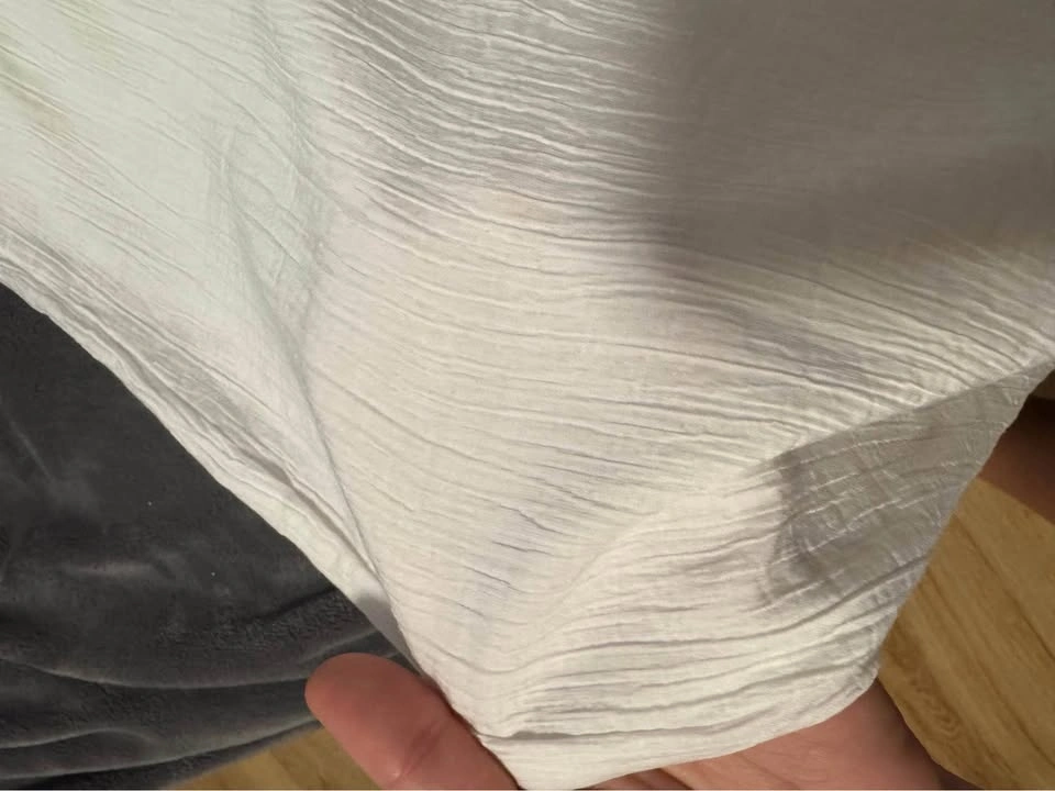 Wide leg flowy white pants - photo 5