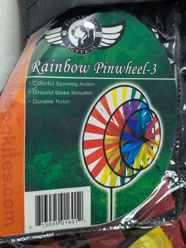 Skydog Kites Rainbow Pinwheel-3 - photo 2