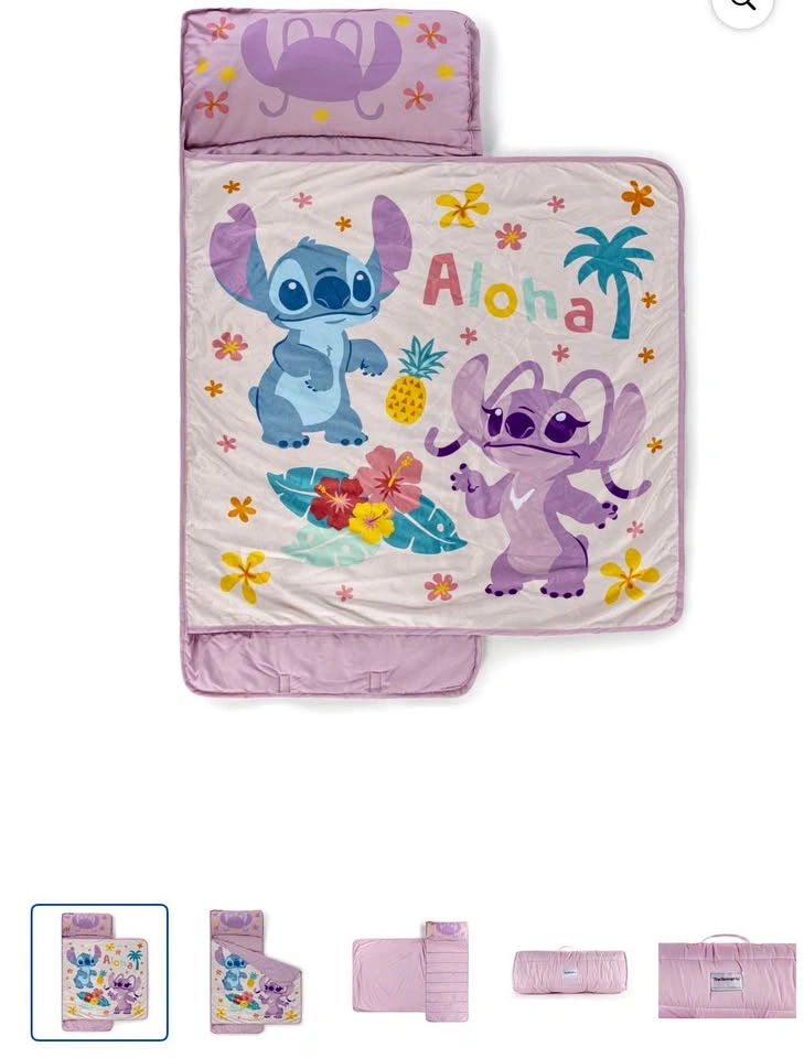 Disney Character Nap Mats - Stitch, Frozen, Cars
