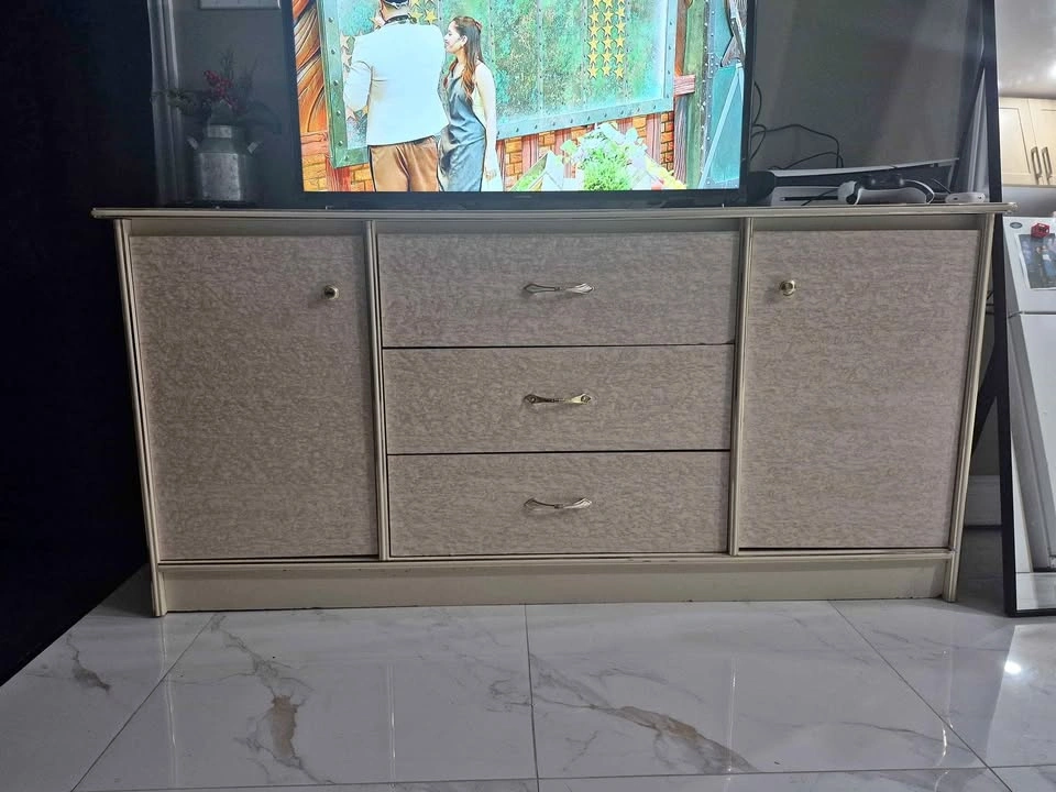 Heavy-Duty Storage Cabinet – 3 Drawers & 2 Side Cabinets