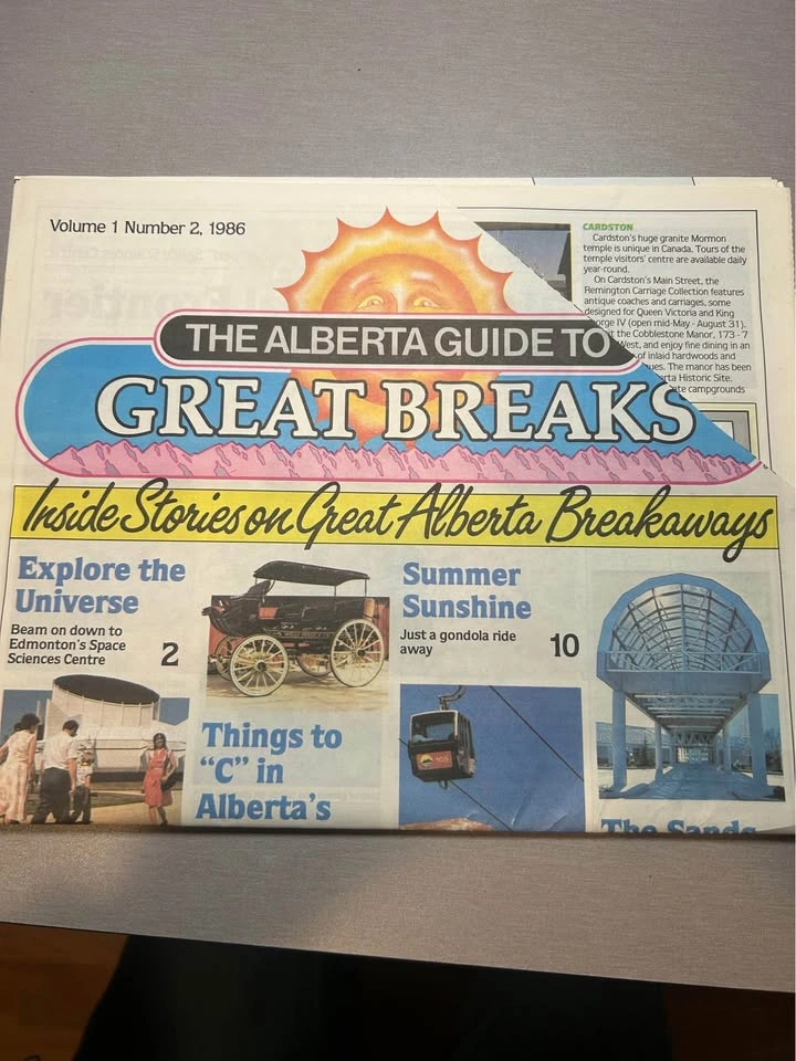 Vintage 1986 Alberta Newsletters – Vol. 1 No. 1 & No. 2 - photo 2