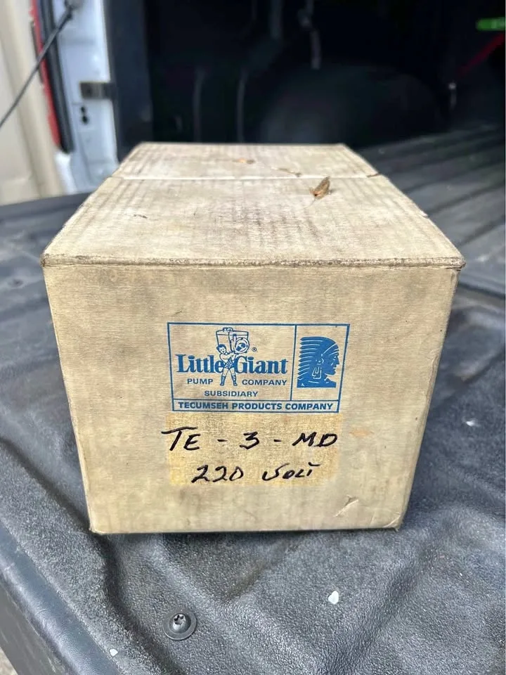 Little Giant Pump Magnetic Drive model TE-3-MD