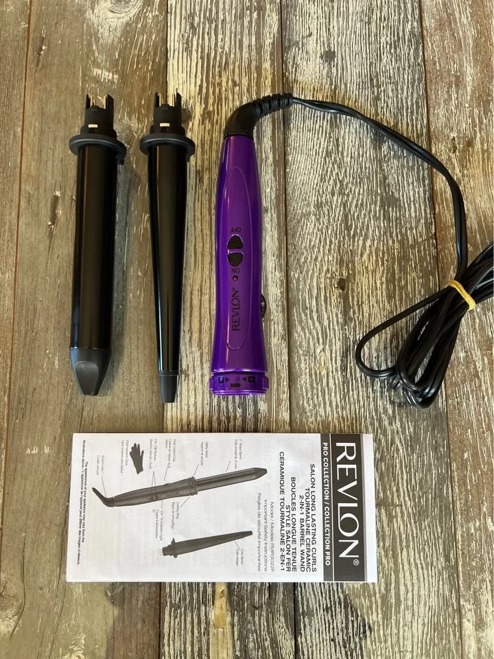 Revlon Ceramic Tourmaline 2-in-1 Curling Wand - photo 3