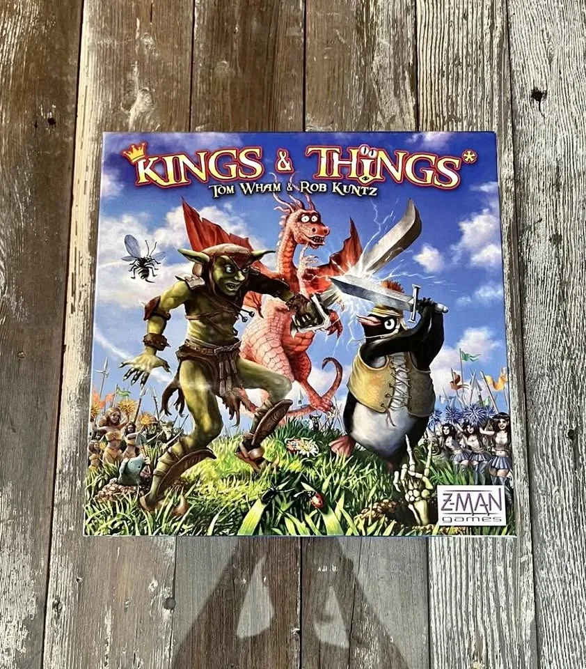 Kings & Things / Z-Man / 100% Complete / Fantasy Kingdoms Game