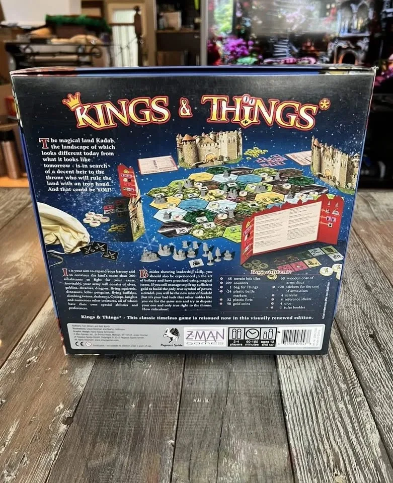 Kings & Things / Z-Man / 100% Complete / Fantasy Kingdoms Game - photo 2
