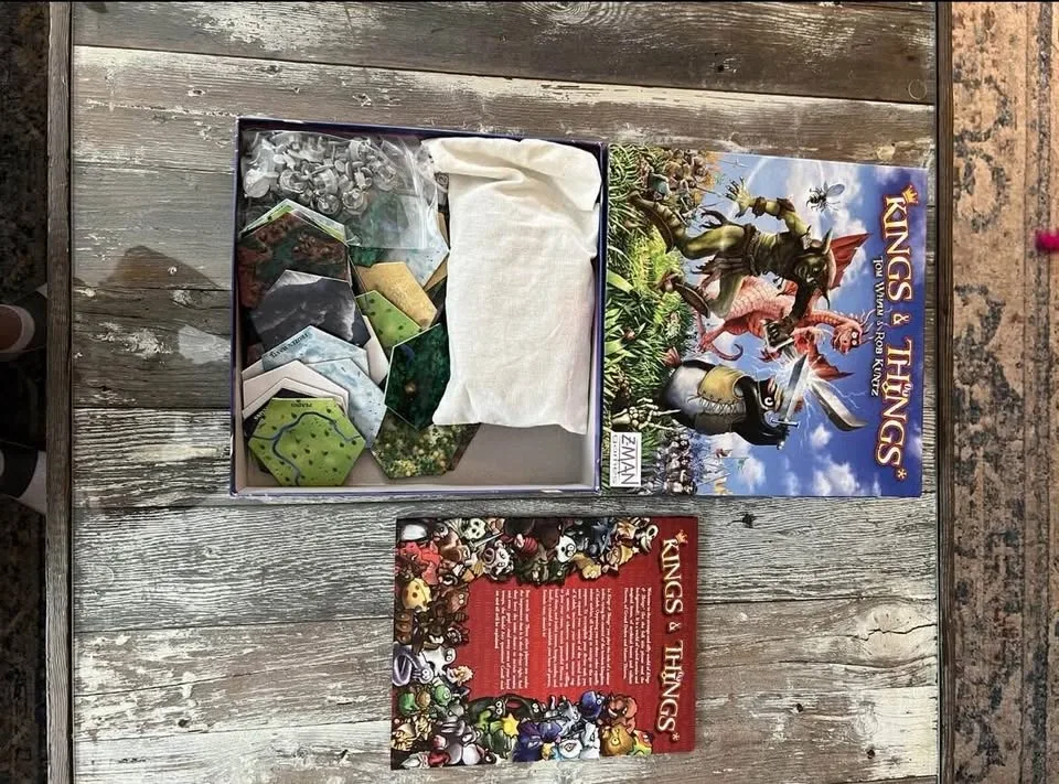 Kings & Things / Z-Man / 100% Complete / Fantasy Kingdoms Game - photo 3