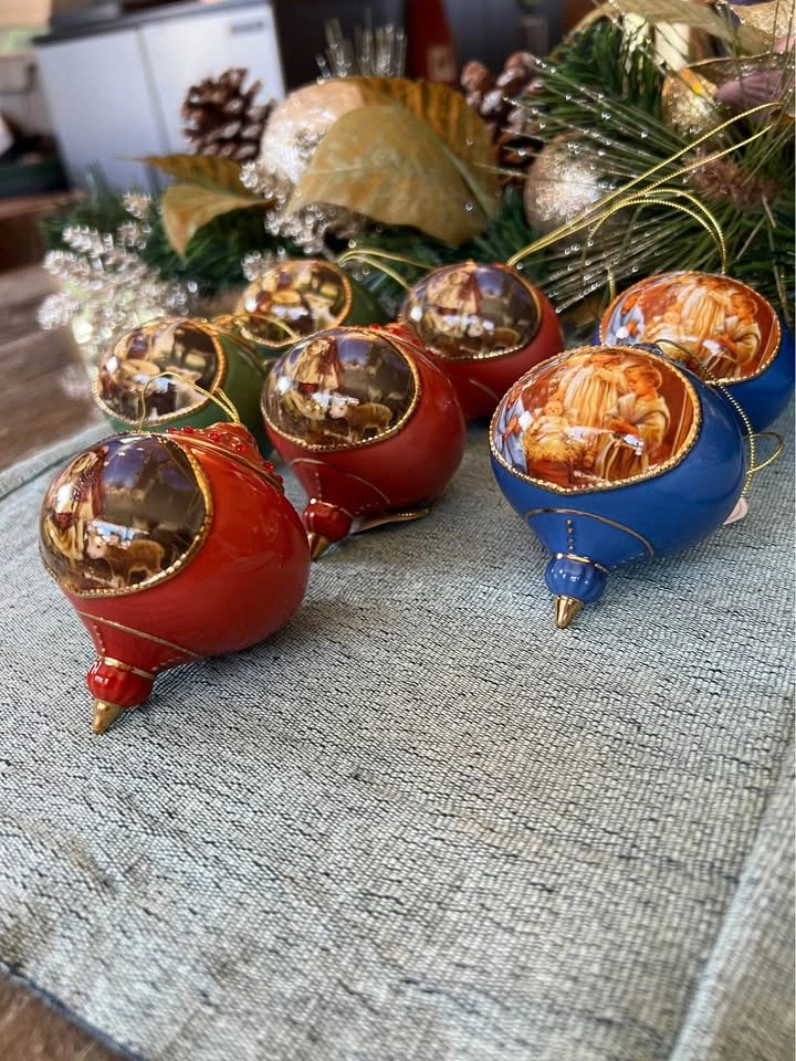 Bradford Oh Little Town Of Bethlehem Christmas Ornaments - photo 2