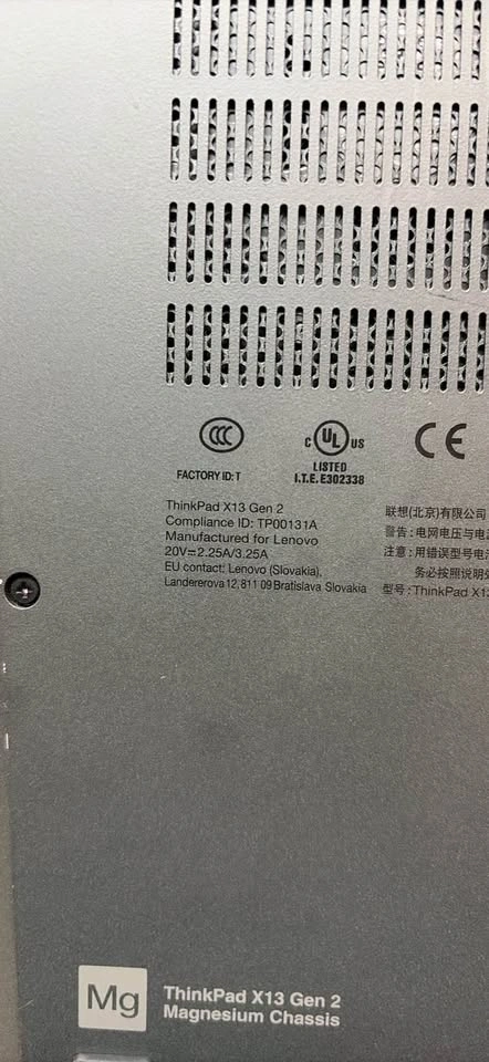 Lenovo ThinkPad X13 Gen 2 Laptop - photo 2