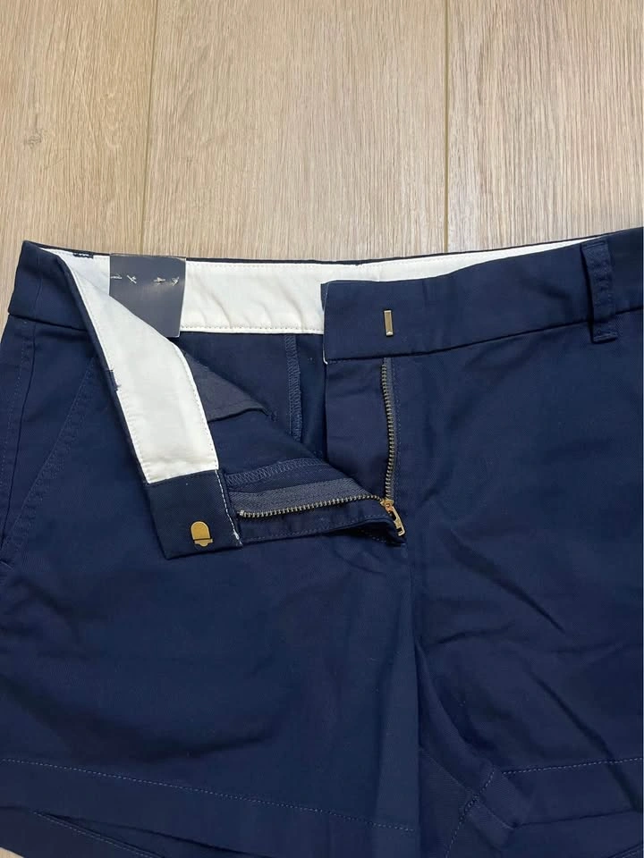 J. CREW Navy Chino Cotton Women’s Shorts - photo 5